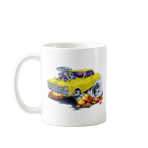 1962-65 Nova Yellow Car Coffee Mugs