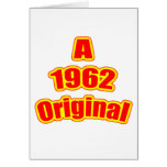 1962 Original Red Cards