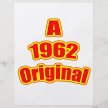 1962 Original Red Flyers