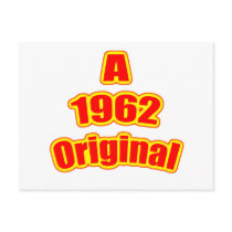 1962 Original Red Postcards