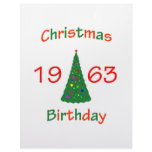 1963 Christmas Birthday Personalized Letterhead