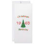 1963 Christmas Birthday Rack Cards