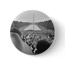 1963 Civil Rights March on Washington D.C. Button