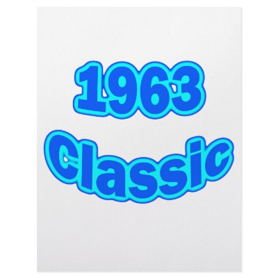 1963 Classic Blue Letterhead Template by birthyeardesigns3