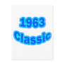 1963 Classic Blue Postcards
