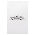 1963 Corvette Convertible Custom Stationery
