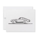 1963 Corvette Sting Ray Split Window Coupe Custom Invitations