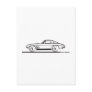 1963 Corvette Sting Ray Split Window Coupe Postcard