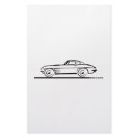 1963 Corvette Sting Ray Split Window Coupe Customized Stationery