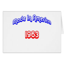 1963 Made In America cards