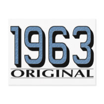 1963 Original Postcard