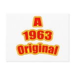 1963 Original Red Post Card