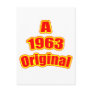 1963 Original Red Postcards
