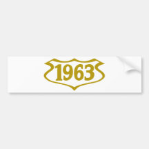 1963-shield.png bumper sticker
