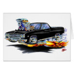 1964-65 El Camino Black Truck Greeting Card