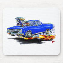 1964-65 El Camino Blue Truck Mousepads