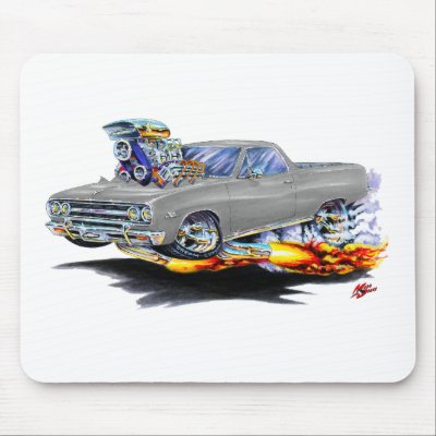 1964-65 El Camino Grey Truck Mousepads by maddmaxart