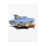 1964-65 El Camino Lt Blue Truck Postcard