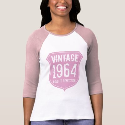 1964 Aged to perfection tee | 5oth Birthday women