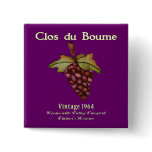 1964 Baby Boomer Birthday Gifts Pinback Buttons