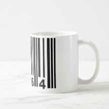 1964 barcode coffee mug