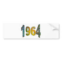 1964 BUMPER STICKERS