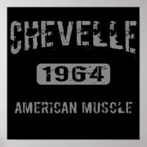 1964 Chevelle American Muscle Poster