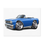 1964 Chevelle Blue Convertible Post Card