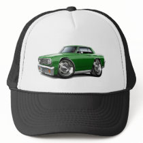 1964 Chevelle Green Car Trucker Hat
