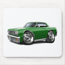 1964 Chevelle Green Car Mouse Pad