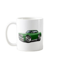 1964 Chevelle Green Car Coffee Mugs