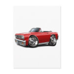 1964 Chevelle Red Convertible Post Card
