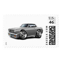 1964 Chevelle Silver Car Postage Stamps