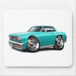 1964 Chevelle Turquoise Car Mouse Pads