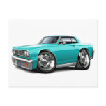 1964 Chevelle Turquoise Car Post Cards