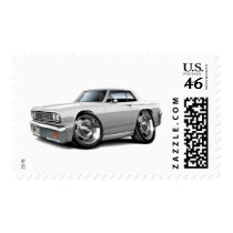 1964 Chevelle White Car Postage Stamps