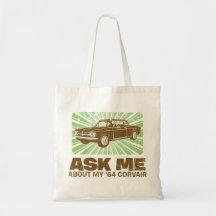 1964 Chevrolet Corvair Canvas Bag