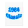 1964 Classic Blue Post Card