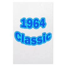 1964 Classic Blue Stationery