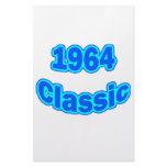 1964 Classic Blue Stationery