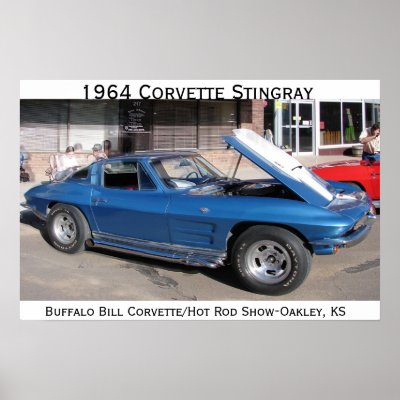 1964 Corvette Stingray  Posters by wksimages