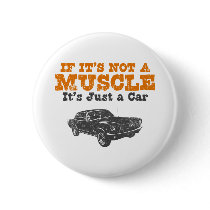 1964 Ford Mustang Coupe Pinback Button
