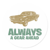 1964 Ford Mustang Coupe Stickers