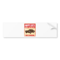 1964 Ford Mustang Fastback Bumper Sticker