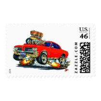 1964 GTO Red Car Postage