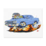 1964 Impala Light Blue Car Post Card