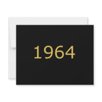 1964 PERSONALIZED INVITE