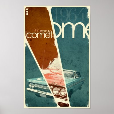 1964 Mercury Comet Posters by EthanNewberry