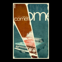 1964 Mercury Comet posters