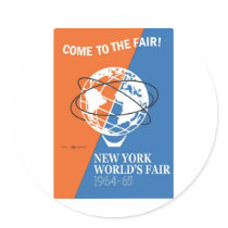 1964 New York World Fair Stickers